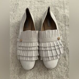 Fratelli Rossetti Fringe Loafers Made in Italy Size 37